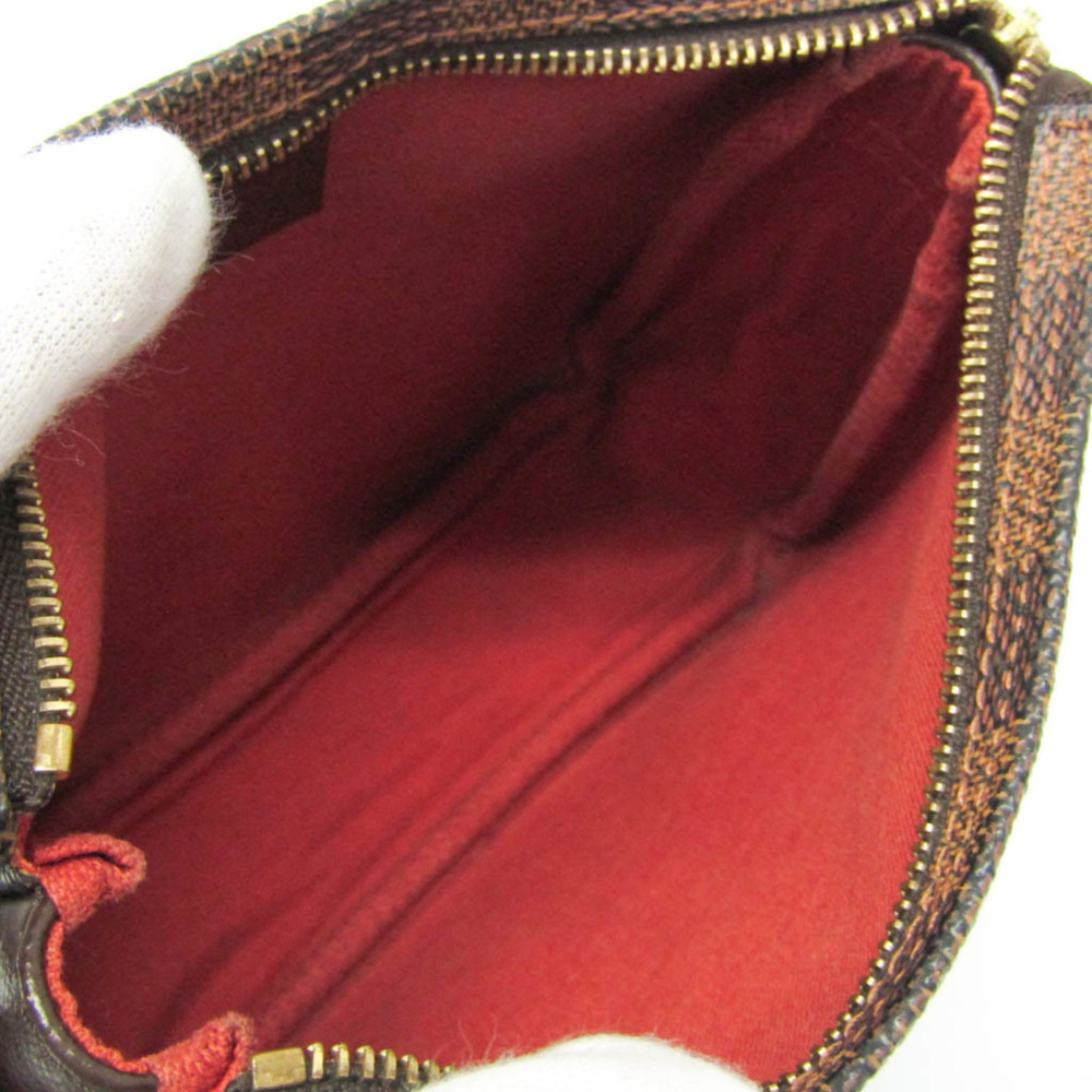 LOUIS VUITTON Brown Damier Pouch - Picture 3 of 14